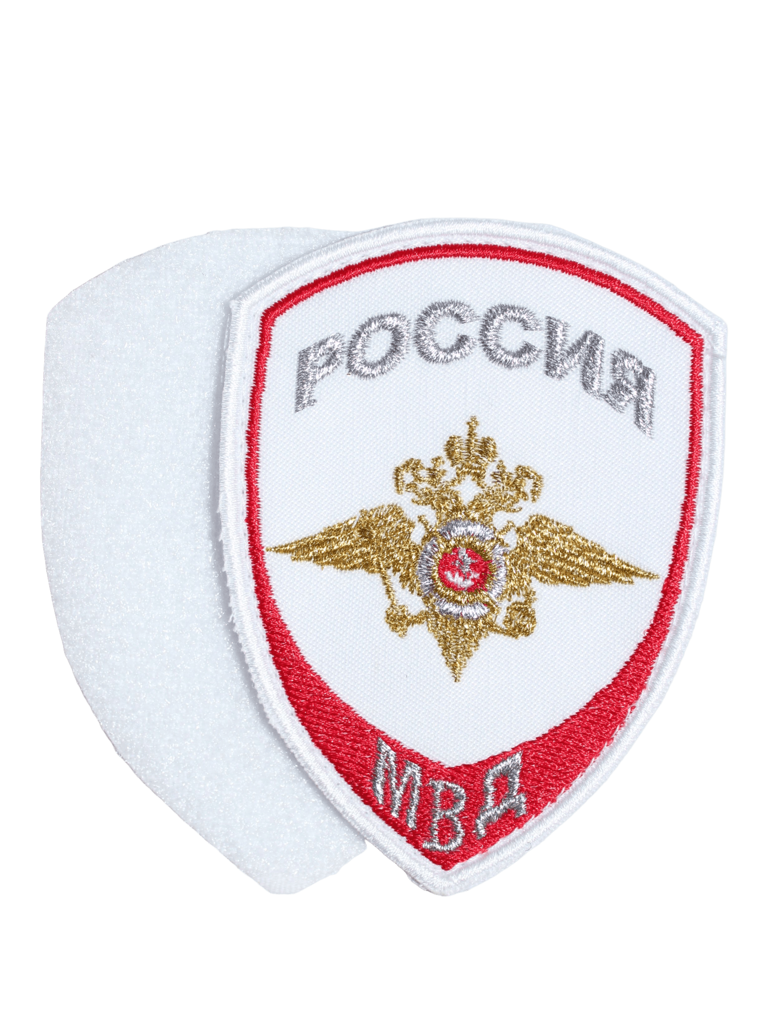 Шеврон вышитый на липучке "МВД-Внутренняя служба" — Орёл