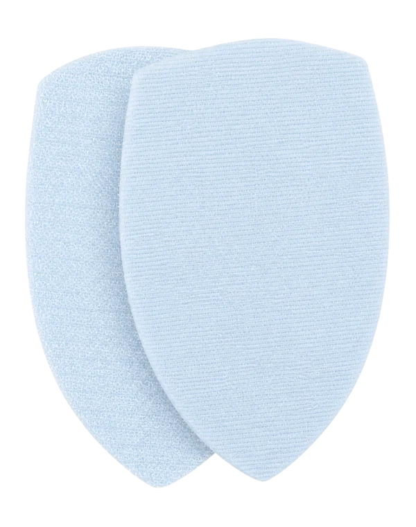 Липучка под нарукавный знак (7,5 х 12 см) (Голубой)
