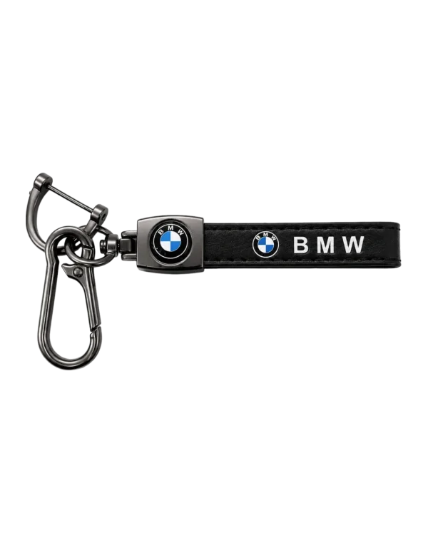 Кожаный брелок для ключей с логотипом "BMW"