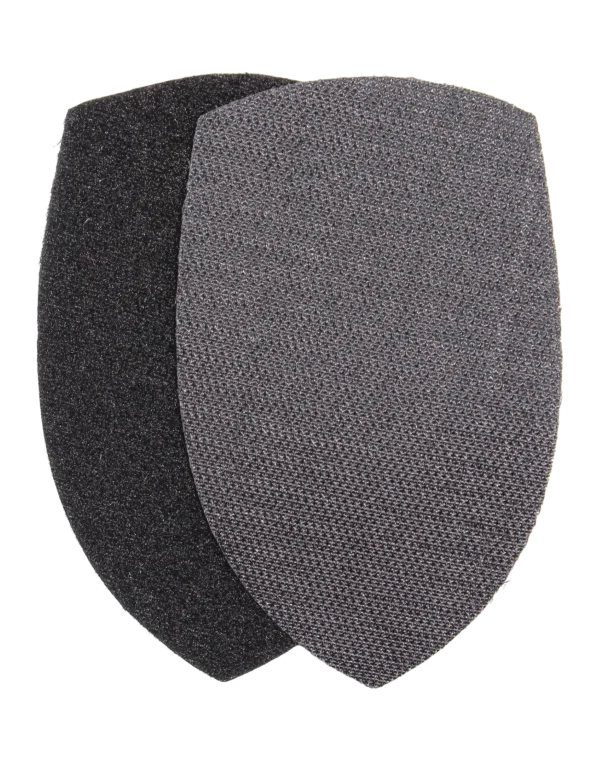 Липучка под нарукавный знак (7,5 х 12 см) (Черный)