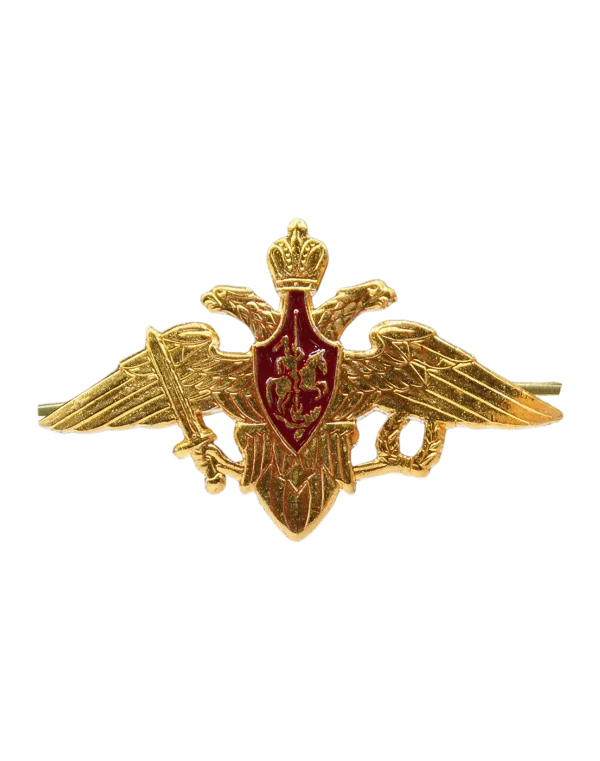 Эмблема малая "Герб МО РФ" для пилотки и берета
