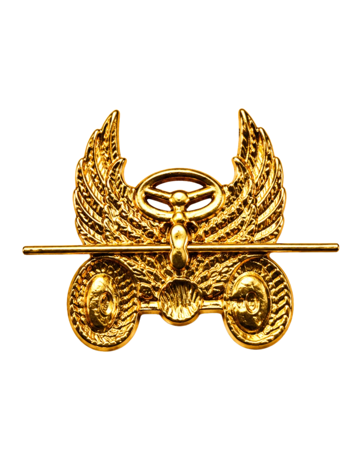 Петличная эмблема "Автомобильных войск МО РФ" (Золотая) — фото 2