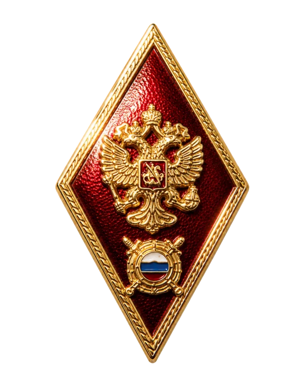 Нагрудный знак "Выпускник Вуза МВД"