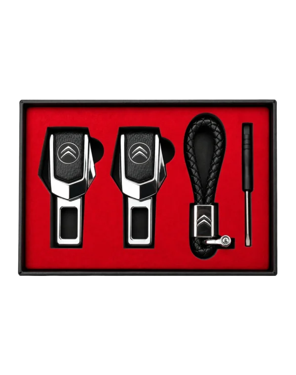 Автонабор (заглушки + брелок) "Citroën"