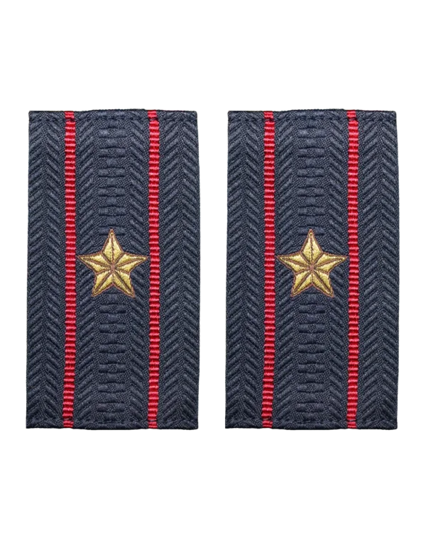 Фальш-погоны "МВД-Полиции" 777 — Полковник (Синий)