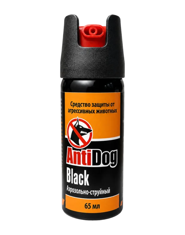 Перцовый баллончик "AntiDog Black" 65 мл