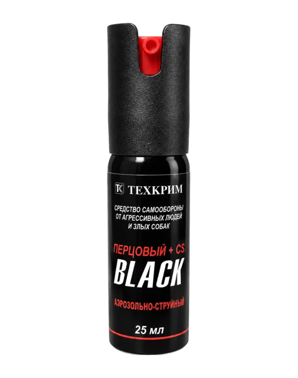 Перцовый баллончик "Black" 25 мл