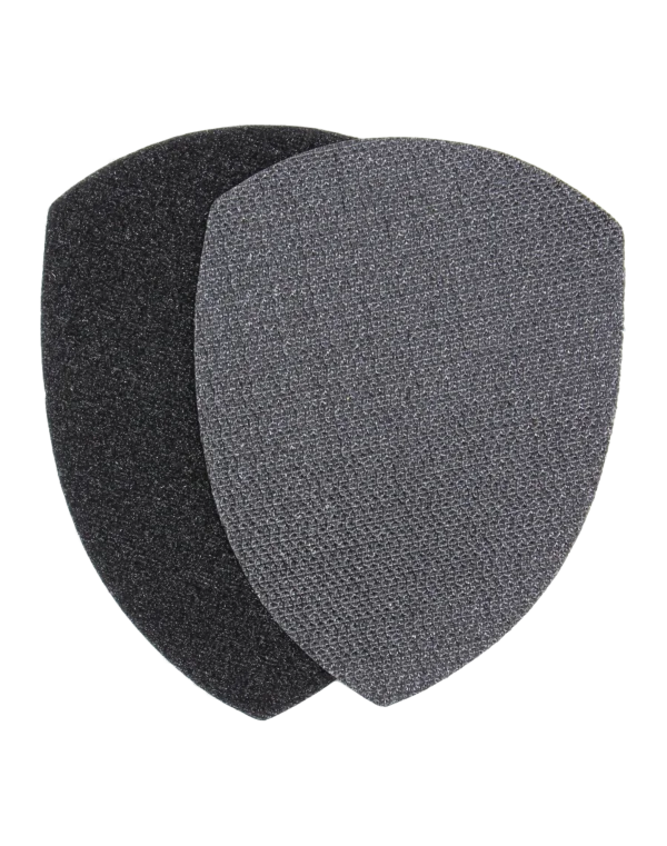 Липучка под нарукавный знак (7,5 х 10 см) (Черный)