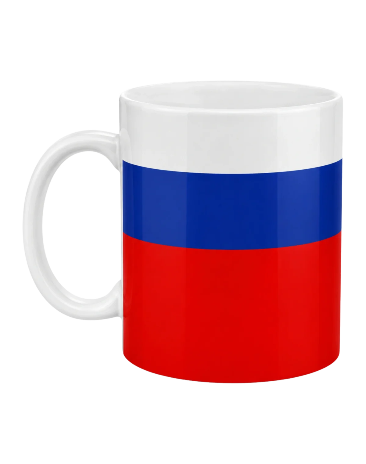 Кружка с эмблемой "Герб Росгвардии и триколор" — фото 2